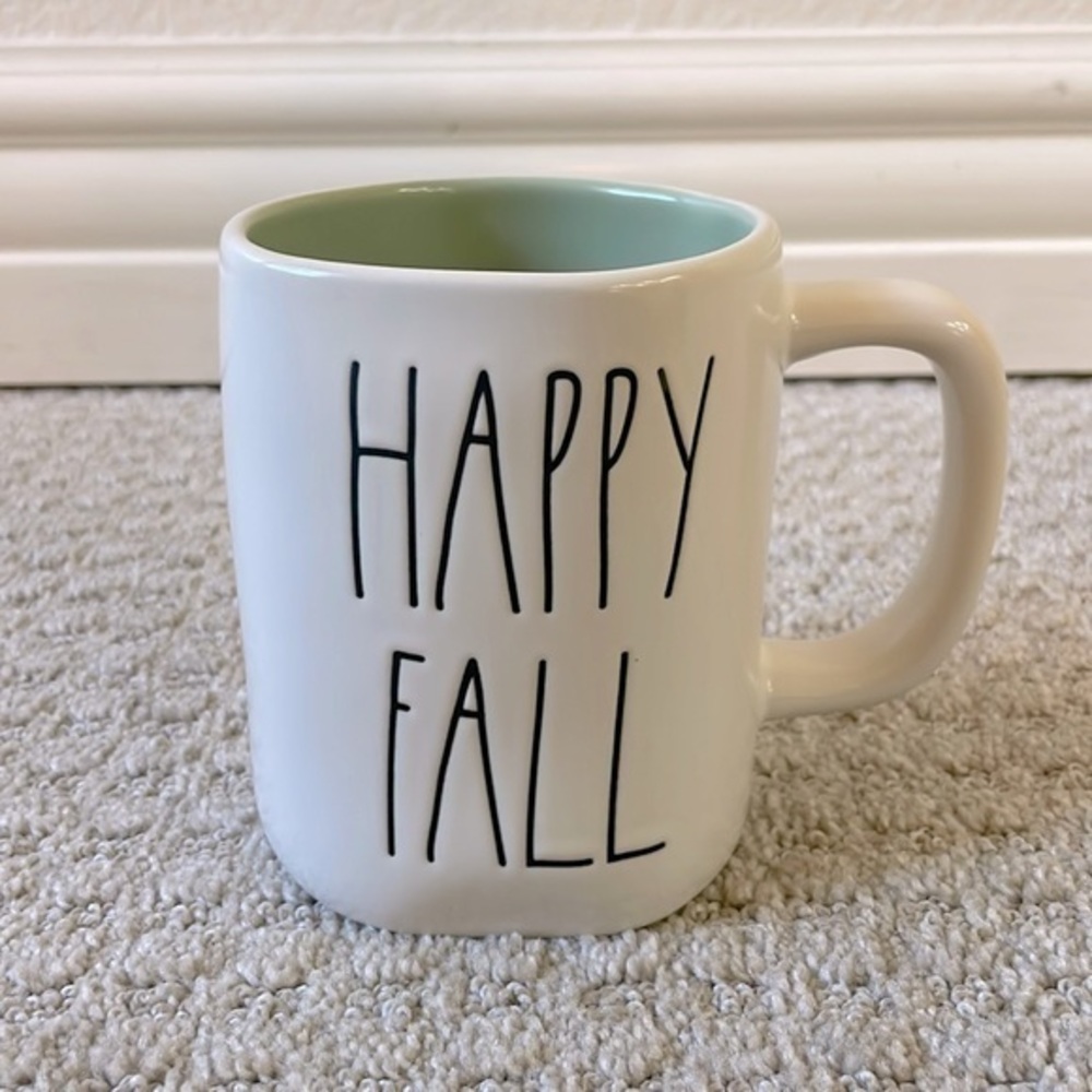 Rae Dunn HAPPY FALL Coffee or Tea Mug